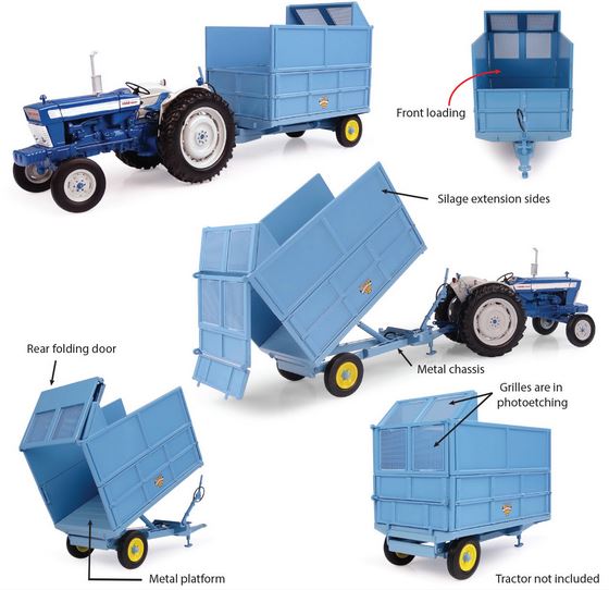 Weeks 3.5 Ton High-Side Silage Trailer